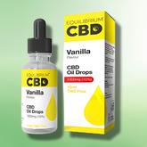 1000mg Equilibrium CBD Oil 10ml - Vanilla Flavour