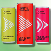 CBD Sparkling Drinks by Intune - 12 x 10mg 250ml Cans - 3 Flavours