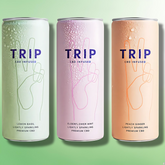 CBD Sparkling Drinks by TRIP - 12 x 15mg Full Spectrum CBD Drinks - 3 Flavours - 250ml