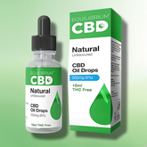 500mg Equilibrium CBD Oil 10ml - Natural Flavour