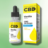 500mg Equilibrium CBD Oil 10ml - Vanilla Flavour