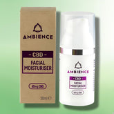 CBD Infused Facial Moisturiser by Ambience CBD - 50mg CBD - 30ml (Buy 1 Get 2 Free) - CBD Shack