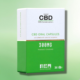 100% Cannabis CBD Capsules by British Cannabis | 300mg CBD | 30 Capsules