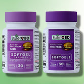 Bullet CBD 300mg/900mg Broad Spectrum CBD Soft Gel Capsules - 30 Caps