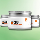 CBD Infused Muscle Rub by CBD Asylum - 1000mg CBD - 100ml (BUY 1 GET 2 FREE)