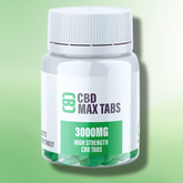 Max Strength CBD Tablets by CBD Asylum - 3000mg - 100 Caps (BUY 1 GET 2 FREE)