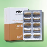 100% Cannabis CBD Capsules by British Cannabis | 1000mg CBD | 30 Capsules