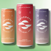 CBD Seltzer Drinks by Goodrays - 12 x 30mg CBD Drinks - 4 Flavours! 250ml