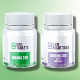 CBD Tablets by CBD Asylum - 1000mg - 100 Tablets Per Tub (BUY 1 GET 2 FREE)
