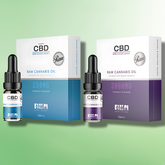 100% Raw Cannabis Oil Drops by British Cannabis | 250mg - 2000mg CBD | 10ml