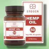 RAW CBD Hemp Capsules by Endoca | 1500mg CBD + CBDa | - 30 Capsules - CBD Shack