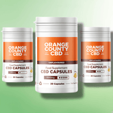 Full Spectrum CBD Capsules by Orange County - 450mg to 1800mg - 30 caps - CBD Shack