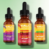Full Spectrum CBD Extract by Cali CBD - 10% Water Soluble - 6 Flavours - 30ml
