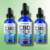 Full Spectrum CBD Oils by Hempthy 500mg - 4000mg - Natural/Mixed Berries - 30ml