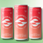 12 x Goodrays 30mg CBD Raspberry & Guava Seltzer 250ml