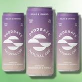 12 x Goodrays 30mg CBD Passionfruit & Pomelo Seltzer 250ml