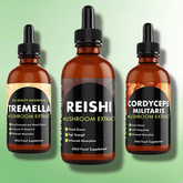 High Strength 90000mg Mushroom Tinctures by Feel Supreme - 5 Types - 60ml - CBD Shack