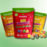 High Strength CBD Gummies by Hempthy - 99.9% CBD Isolate - 1000mg - 50 Pcs - CBD Shack