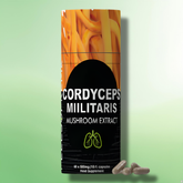 High Strength Cordycerps Militaris Capsules by Feel Supreme - 30000mg - 60 Caps