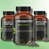 High Strength Digestive Health Capsules by Feel Supreme - 30/90 Caps - 3 Varieties - CBD Shack