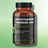 High Strength NR With Astaxanthin Capsules by Feel Supreme - 15000mg - 60 Caps