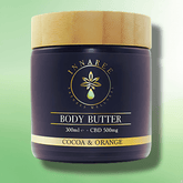 CBD Body Butter by Innaree - 500mg CBD Revitalizing Body Butter - 300ml - CBD Shack