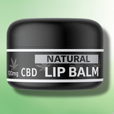CBD Natural Lip Balm by NKD 100mg CBD - Hydrate and Protect - Kissable Lips