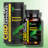 Reakiro 600mg CBD Full Spectrum Immune Capsules - 60 Caps (BUY 1 GET 1 FREE)