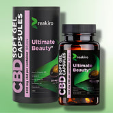 Reakiro 600mg CBD Full Spectrum Ultimate Beauty Capsules - 60 Caps (BUY 1 GET 1 FREE)