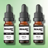 CBD Oil by Realest CBD - 300mg - 2400mg - Anxiety & Stress (BUY 1 GET 1 FREE)