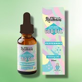 Cold Pressed CBD Oil by Rebelicious - 1000mg - Peppermint - 30ml