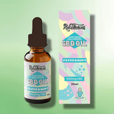 Cold Pressed CBD Oil by Rebelicious - 1000mg - Peppermint - 30ml - CBD Shack