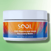 CBD Muscle & Joint Recovery Balm by SOOL | 300mg CBD | 50ml (BUY 1 GET 1 FREE) - CBD Shack