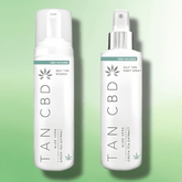 Self Tanning CBD Mousse or Spray by Tan CBD - 75mg - Green Tea Extracts - 200ml - CBD Shack