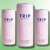 12 x TRIP 15mg CBD Infused Elderflower & Mint Drink 250ml - CBD Shack