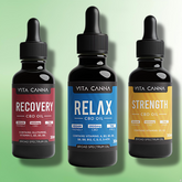 CBD Oil by Vita Canna - 700mg to 2800mg - Broad Spectrum C8 MCT Oil - 30ml