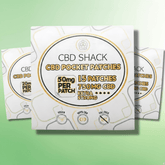 CBD Patches by CBD Shack - High Strength CBD - 20mg to 50mg - 15 Patches - CBD Shack