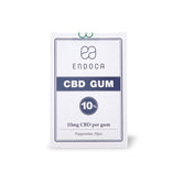 Endoca 100mg CBD Peppermint Chewing Gum - 10 Pcs - CBD Shack