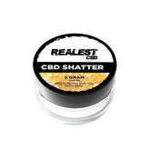 Realest CBD 5000mg Broad Spectrum CBD Shatter (BUY 1 GET 1 FREE) - CBD Shack