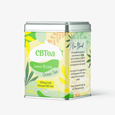 CBTea 250mg Cold Pressed Full Spectrum CBD Lemon & Lime Green Tea - 100g - CBD Shack