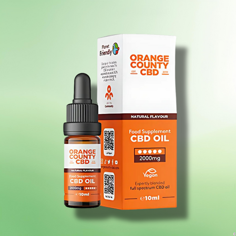 Full Spectrum CBD Oil by Orange County CBD - 500mg - 2000mg - 10ml