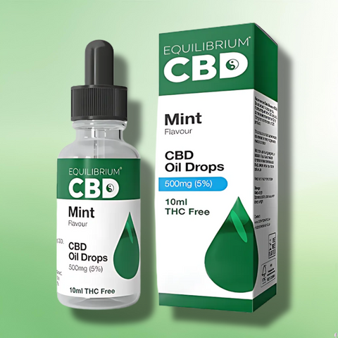 500mg Equilibrium CBD Oil 10ml - Mint Flavour