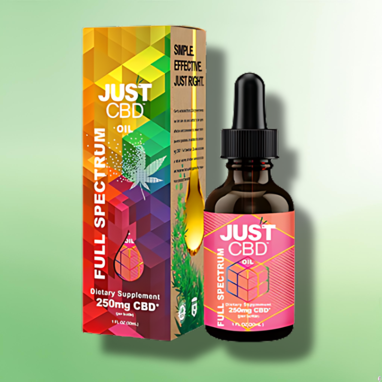 Full Spectrum CBD Tinctures by Just CBD 250mg - 5000mg - 30ml