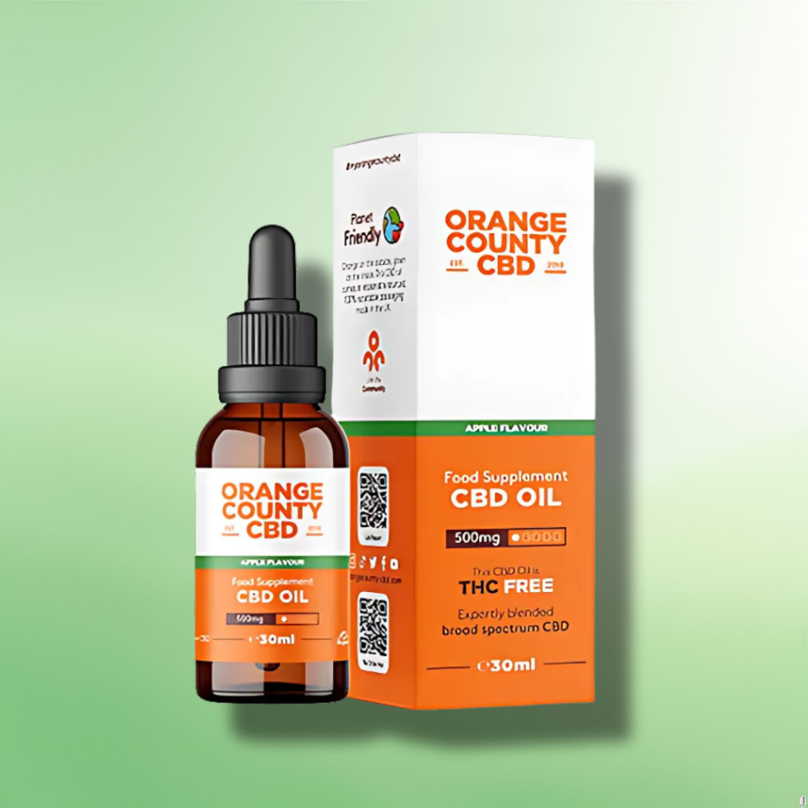 CBD Tincture Oil's by Orange County CBD - 500mg-1500mg - 3 Flavours - 30ml