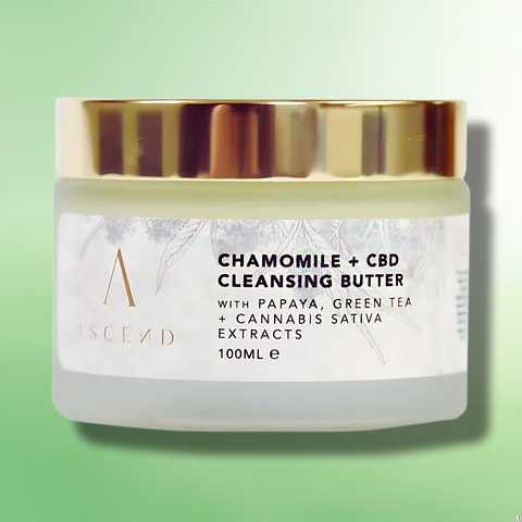 CBD Infused Cleansing Butter by Ascend 100mg CBD - Organic & Vegan - 100ml