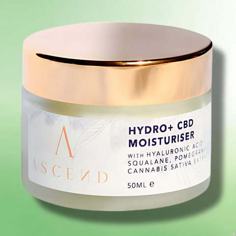CBD Antioxidant Moisturiser by Ascend - 300mg CBD - Vegan & Organic - 50ml
