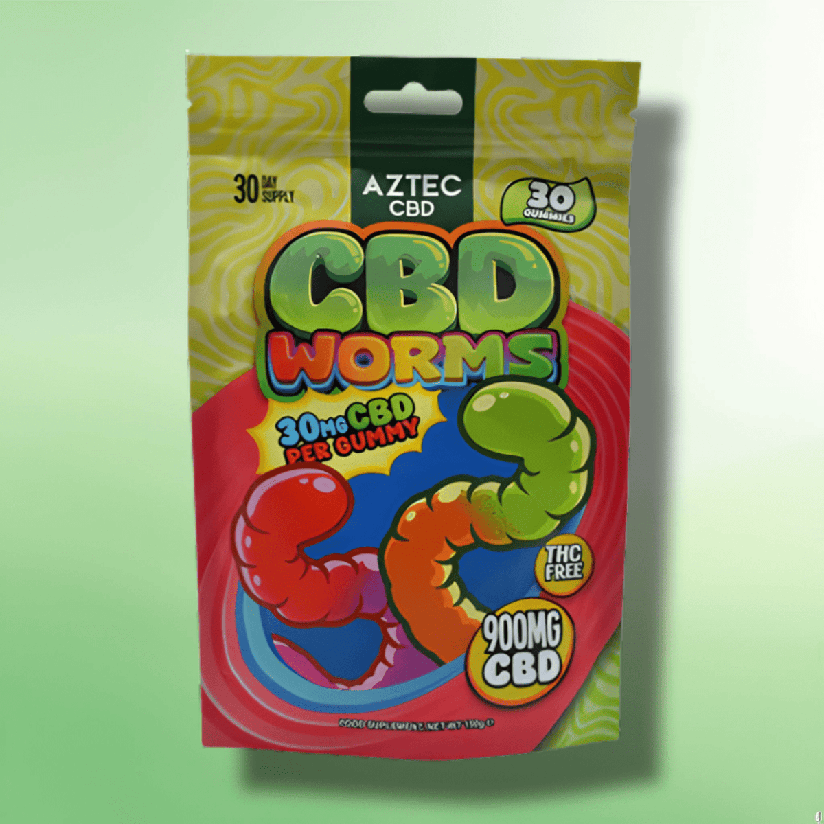 Broad Spectrum CBD Gummies by Aztec CBD - 900mg - 6 Delicious Flavours - 150g - CBD Shack
