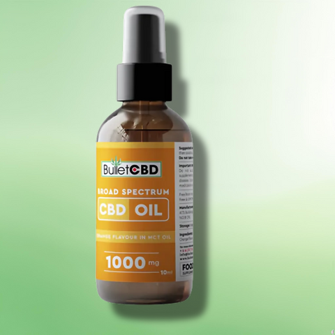 Broad Spectrum CBD Oil by Bullet 1000mg - 6000mg CBD Oil Spray 10/30/50 ml