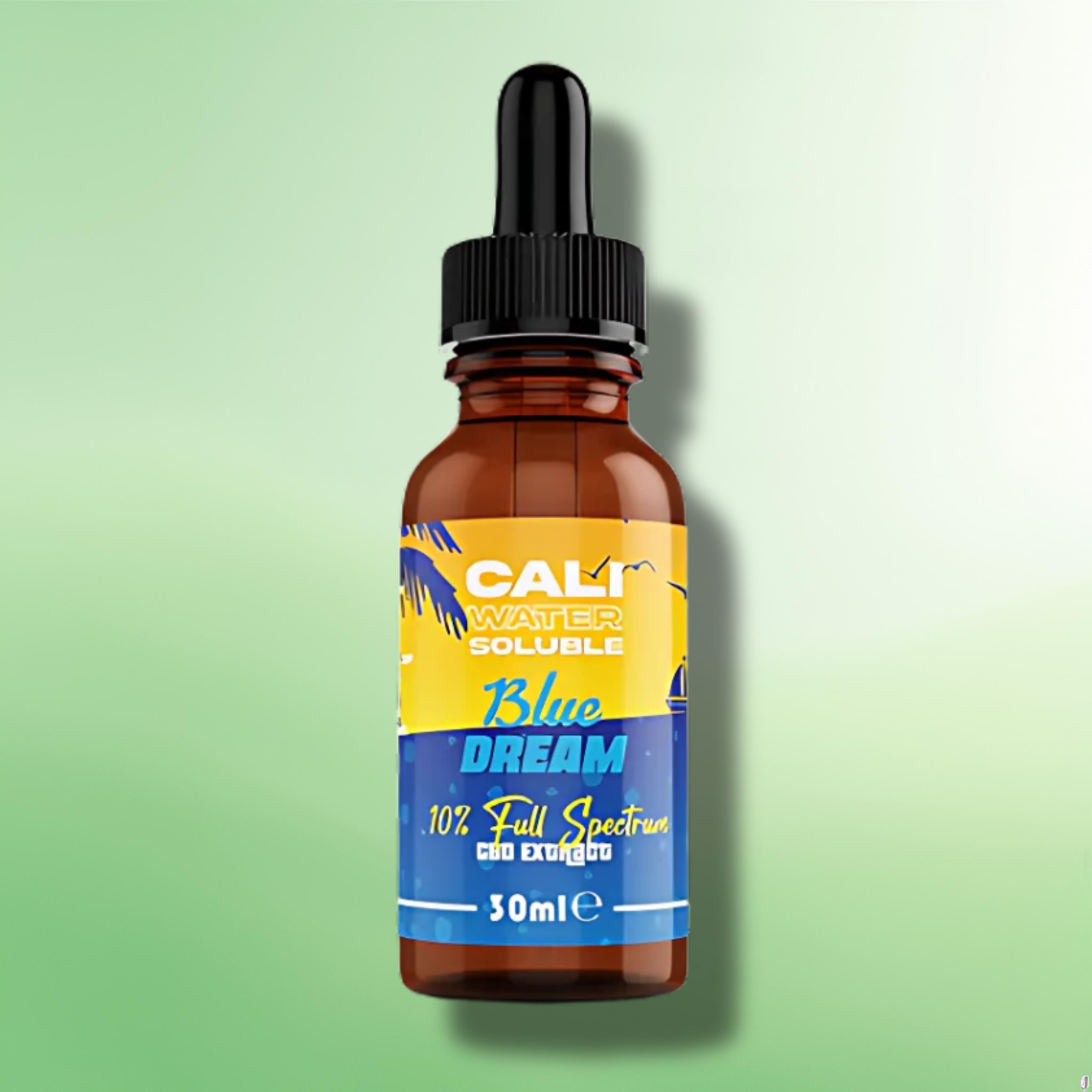 Full Spectrum CBD Extract by Cali CBD - 10% Water Soluble - 6 Flavours - 30ml
