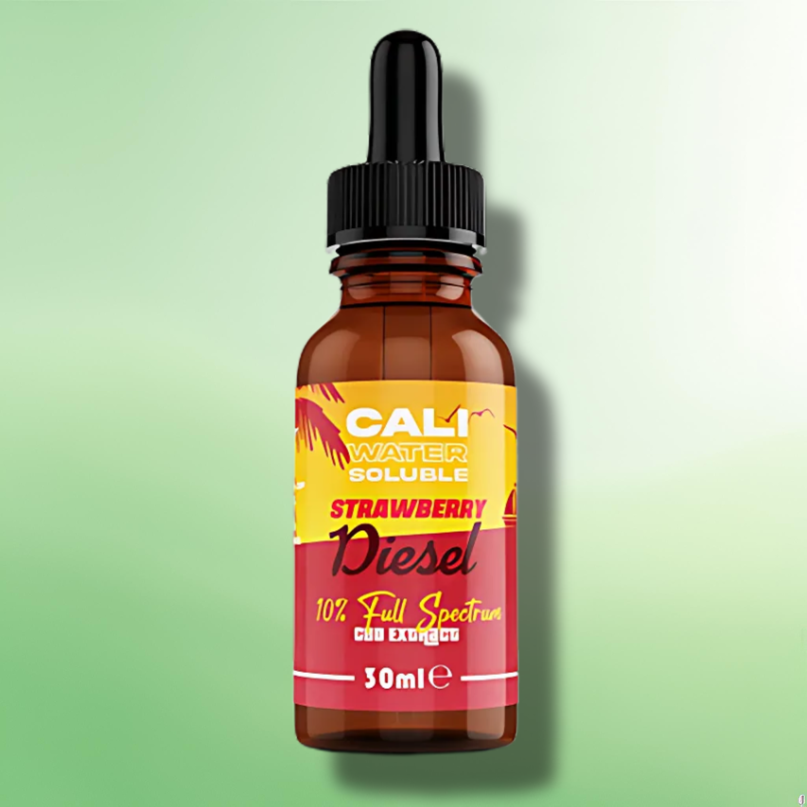 Full Spectrum CBD Extract by Cali CBD - 10% Water Soluble - 6 Flavours - 30ml